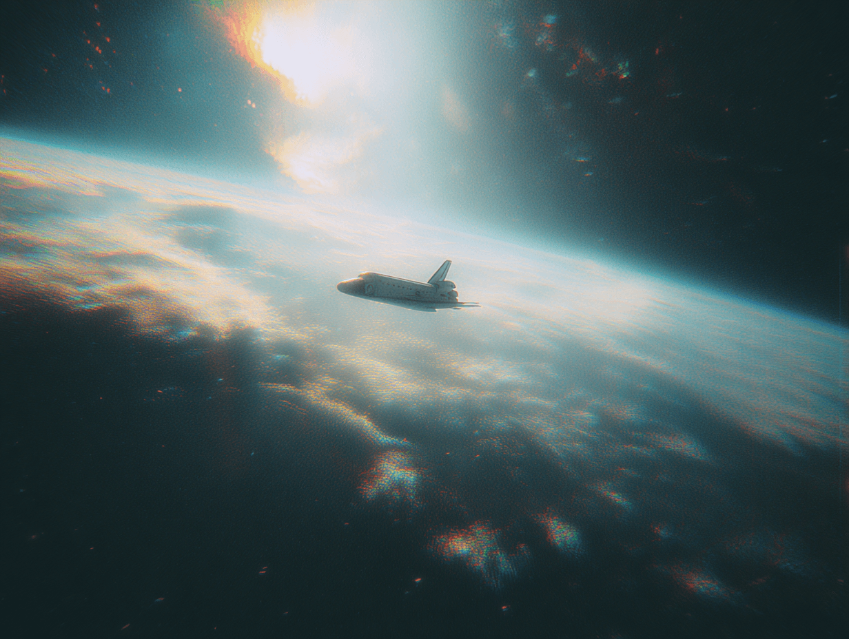 Retro Spaceship Adventure